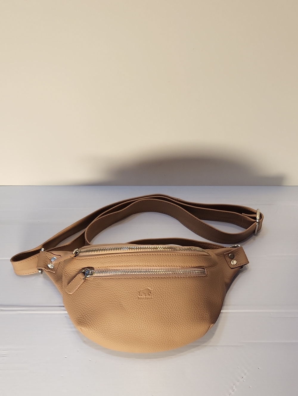 Solo Pelle pebbled leather belt bag (fanny pack / crossbody sling)